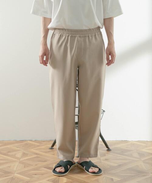 ITEMS URBANRESEARCH（アイテムズ アーバンリサーチ）の「『接触冷感』クールタッチ ストレッチトロ イージーパンツ（その他パンツ・メンズ・ブラック/ベージュ/ネイビー/ブラウン・MEDIUM/LARGE）」の16枚目の写真