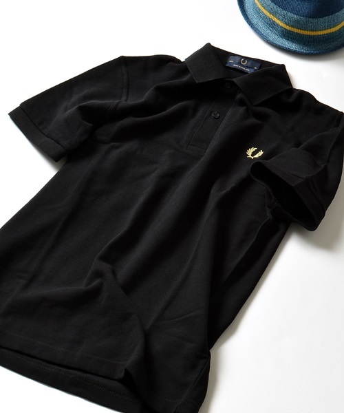 FRED PERRY(フレッドペリー)の「FRED PERRY(フレッドペリー): ポロシャツ(ポロシャツ・メンズ・ブラック/ホワイト・38/40/36)」の2枚目の写真