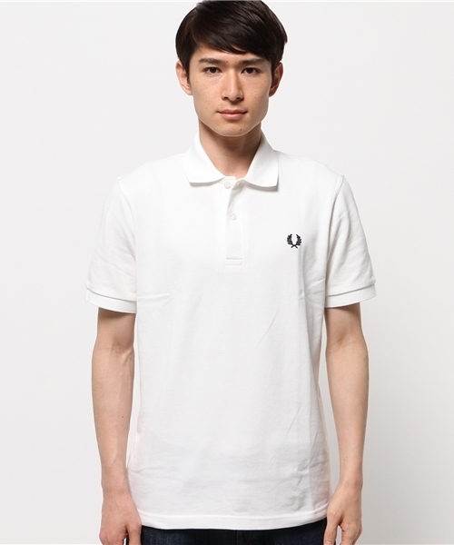 FRED PERRY(フレッドペリー)の「FRED PERRY(フレッドペリー): ポロシャツ(ポロシャツ・メンズ・ブラック/ホワイト・38/40/36)」の7枚目の写真