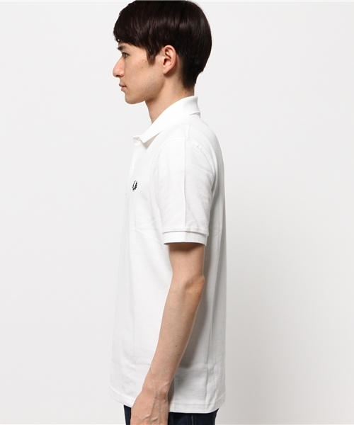 FRED PERRY(フレッドペリー)の「FRED PERRY(フレッドペリー): ポロシャツ(ポロシャツ・メンズ・ブラック/ホワイト・38/40/36)」の8枚目の写真