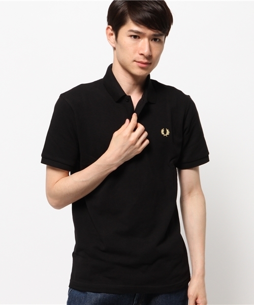 FRED PERRY(フレッドペリー)の「FRED PERRY(フレッドペリー): ポロシャツ(ポロシャツ・メンズ・ブラック/ホワイト・38/40/36)」の12枚目の写真