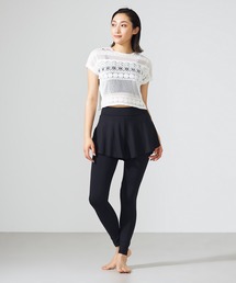 Chacott（チャコット）の「ショートパンツ付きレギンス（レギンス