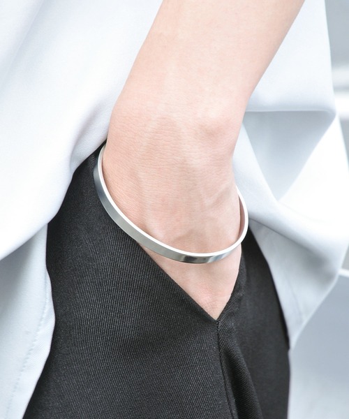 ZIP FIVE(ジップファイブ)の「【ZIP FIVE】アソートバングル(バングル/リストバンド・メンズ・シルバー系その他/シルバー・FREE)」の1枚目の写真