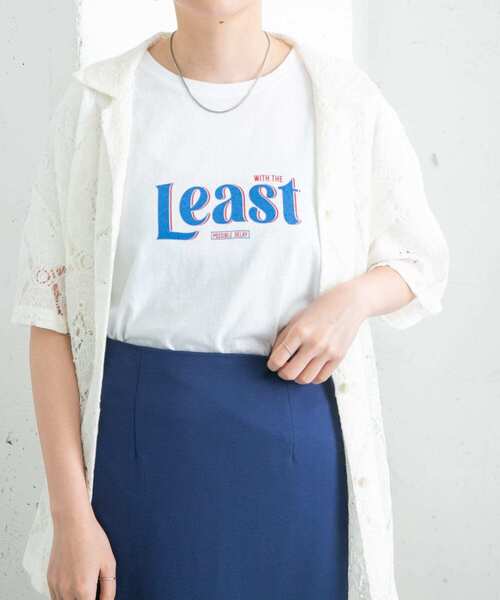 KBF（ケイビーエフ）の「フロントロゴTシャツ（Tシャツ/カットソー・レディース・ボルドー/チャコールグレー/ホワイト・ONE）」の4枚目の写真