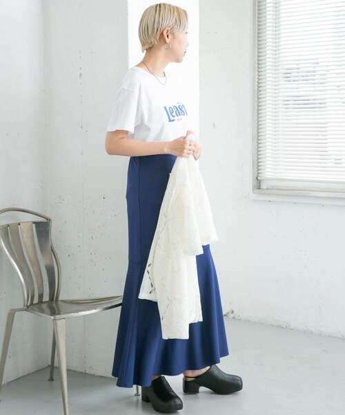 KBF（ケイビーエフ）の「フロントロゴTシャツ（Tシャツ/カットソー・レディース・ボルドー/チャコールグレー/ホワイト・ONE）」の10枚目の写真