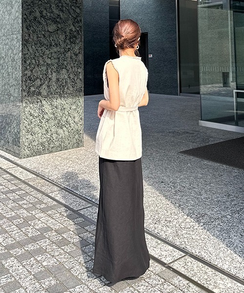 CREDONA（クレドナ）の「コットンフリンジベスト（ベスト・レディース・ホワイト系その他・FREE）」の11枚目の写真