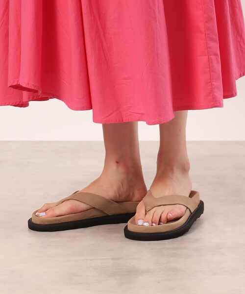 CAMINANDO（カミナンド）の「◆【CAMINAND】トングサンダル（サンダル・レディース・ブラウン系その他・40/30）」の3枚目の写真