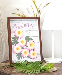 Kahiko（カヒコ）の「【Kahiko】プルメリアデコフレーム（インテリア雑貨）」