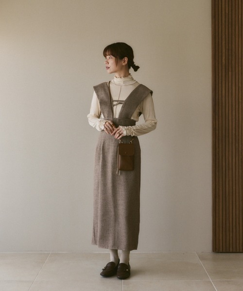 moi tytto（モイテュット）の「マルチショルダーバッグ（ショルダーバッグ・レディース・キャメル/ホワイト/ブラウン/ブラック・FREE）」の13枚目の写真