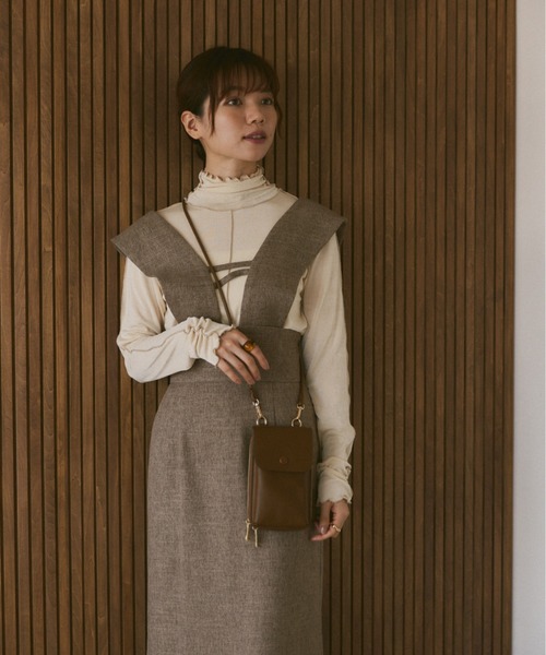 moi tytto（モイテュット）の「マルチショルダーバッグ（ショルダーバッグ・レディース・キャメル/ホワイト/ブラウン/ブラック・FREE）」の14枚目の写真