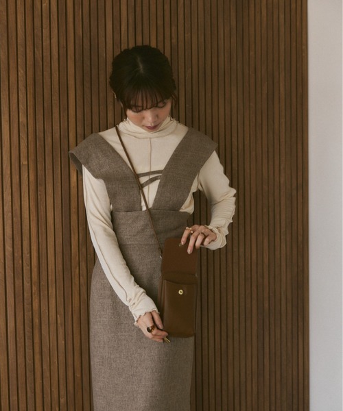 moi tytto（モイテュット）の「マルチショルダーバッグ（ショルダーバッグ・レディース・キャメル/ホワイト/ブラウン/ブラック・FREE）」の15枚目の写真