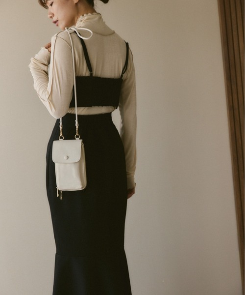 moi tytto（モイテュット）の「マルチショルダーバッグ（ショルダーバッグ・レディース・キャメル/ホワイト/ブラウン/ブラック・FREE）」の22枚目の写真