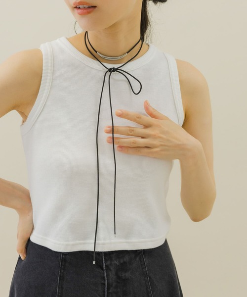 SMELLY（スメリー）の「メタルバーロングコードチョーカー（チョーカー・レディース・シルバー系その他・-）」の9枚目の写真