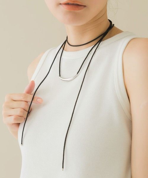 SMELLY（スメリー）の「メタルバーロングコードチョーカー（チョーカー・レディース・シルバー系その他・-）」の13枚目の写真