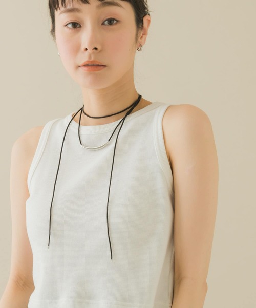 SMELLY（スメリー）の「メタルバーロングコードチョーカー（チョーカー・レディース・シルバー系その他・-）」の17枚目の写真