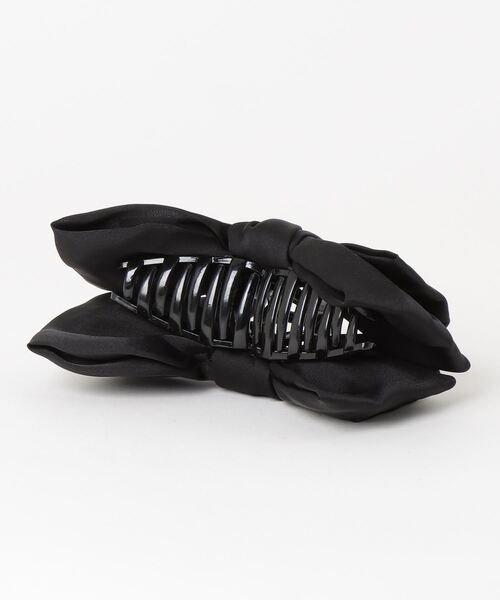 WEGO（ウィゴー）の「WEGO/リボンバンスクリップ（バレッタ/ヘアクリップ・レディース・ブラック/オフホワイト/その他1・FREE）」の13枚目の写真