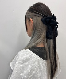 WEGO(ウィゴー)のWEGO/リボンバンスクリップ(バレッタ/ヘアクリップ)