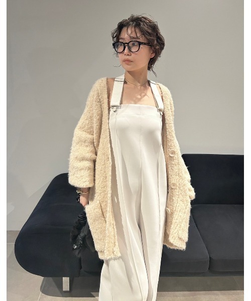 emmi（エミ）の「【emmi atelier】ストレッチサロペット