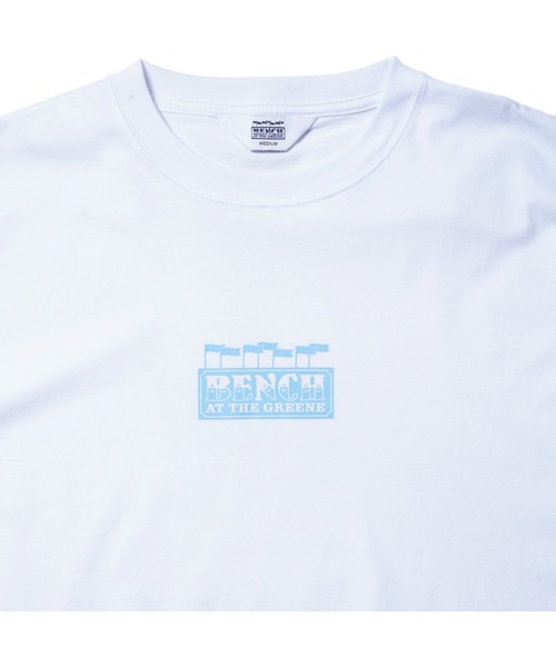 BENCH AT THE GREENE GOLF(ベンチアットザグリーンゴルフ)の「BENCH AT THE GREENE GOLF / レディース Tシャツ(Tシャツ/カットソー・レディース・ブラック/ホワイト/グリーン/ベージュ・MEDIUM/LARGE)」の5枚目の写真