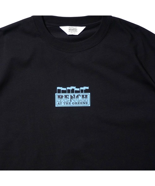 BENCH AT THE GREENE GOLF(ベンチアットザグリーンゴルフ)の「BENCH AT THE GREENE GOLF / レディース Tシャツ(Tシャツ/カットソー・レディース・ブラック/ホワイト/グリーン/ベージュ・MEDIUM/LARGE)」の6枚目の写真