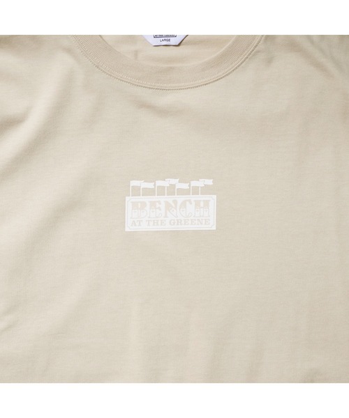 BENCH AT THE GREENE GOLF(ベンチアットザグリーンゴルフ)の「BENCH AT THE GREENE GOLF / レディース Tシャツ(Tシャツ/カットソー・レディース・ブラック/ホワイト/グリーン/ベージュ・MEDIUM/LARGE)」の8枚目の写真