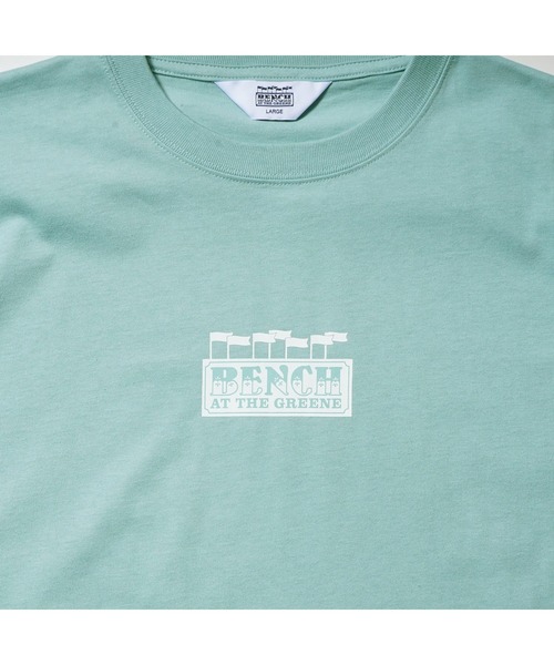BENCH AT THE GREENE GOLF(ベンチアットザグリーンゴルフ)の「BENCH AT THE GREENE GOLF / レディース Tシャツ(Tシャツ/カットソー・レディース・ブラック/ホワイト/グリーン/ベージュ・MEDIUM/LARGE)」の11枚目の写真
