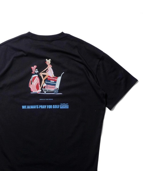 BENCH AT THE GREENE GOLF(ベンチアットザグリーンゴルフ)の「BENCH AT THE GREENE GOLF / レディース Tシャツ(Tシャツ/カットソー・レディース・ブラック/ホワイト/グリーン/ベージュ・MEDIUM/LARGE)」の19枚目の写真