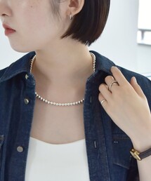 quaranciel | quaranciel: ボール チェーン マンテル ネックレス(ネックレス)