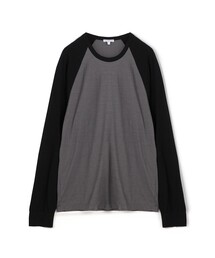 リサイクルコットンジャージー ラグランスリーブプルオーバー MRLJ3490