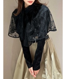 dazzlin | レースケープタイカットソー(Tシャツ/カットソー)