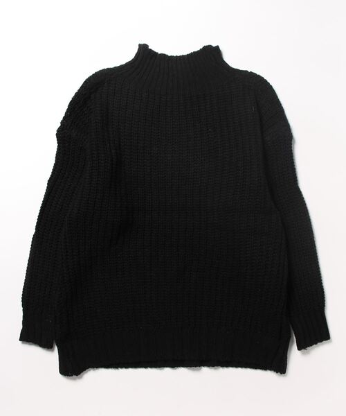 Burner(バーナー)の「【OKUOKU 0909】ニット / タートルネック / レディース oku-tops-620492289129-27 A1(ニット/セーター・レディース・ブラック/グレー/ブルー・XL/L/M)」の4枚目の写真