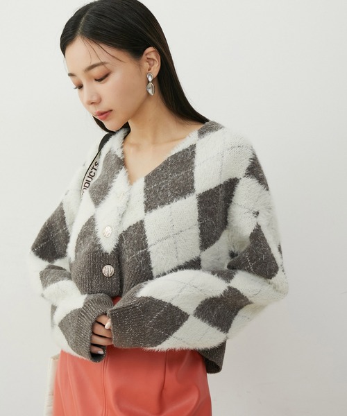 Vivienne Westwood アーガイル柄カーディガン アーガイル Vivienne Westwood(ヴィヴィアンウエストウッド