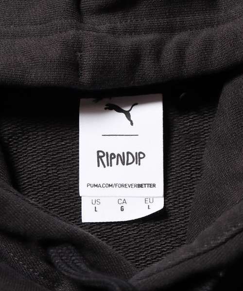 PUMA（プーマ）の「PUMA/プーマ×RIPNDIP/リップンディップ フーディー TR フーディー（パーカー・メンズ・グリーン/ホワイト/ブラック・XL/L/M）」の8枚目の写真