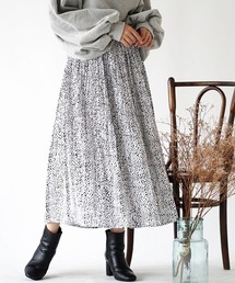 e-zakkamania stores | ダルメシアンドット 消しプリーツスカート(スカート)