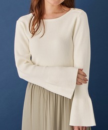 ベルスリーブアンジェリーナニット