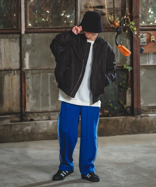 improves（インプローブス）の「【UAU】ドロップショルダー 中綿 MA-1ジャケット（MA-1・メンズ・ブラック/ホワイト/カーキ・MEDIUM/LARGE/X-LARGE）」の13枚目の写真