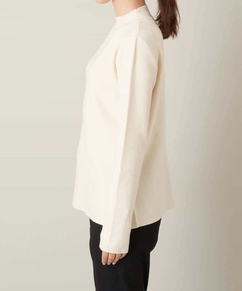 a.v.v(アーヴェヴェ)の「プチハイネックニットトップス(ニット/セーター・レディース・アイボリー/ライトグレー/ベージュ/ブラック/ブルー/グレー/モカ・36/38/40/34/42)」の14枚目の写真