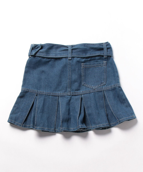 Mayree（メイリー）の「AURORIA/ベルト付きデニムミニスカートA（デニムスカート・レディース・ブルー・M/L）」の12枚目の写真