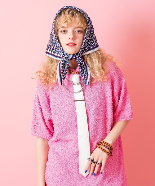 an meets zakka（アンミツザッカ）の「an meets zakka 合成皮革ネクタイ（ネクタイ・メンズ・ブラック/ワイン/アイボリー/キャメル/ネイビー/ブラウン・ONE SIZE/ONESIZE）」の7枚目の写真