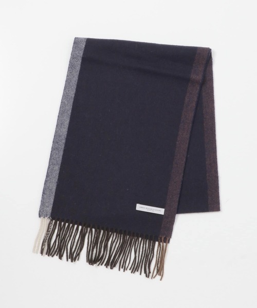 URBAN RESEARCH DOORS(アーバンリサーチドアーズ)の「LIFE STYLE TAILOR サイドラインウールマフラー(マフラー・メンズ・ブラウン/ネイビー/チャコールグレー/グリーン・-)」の21枚目の写真