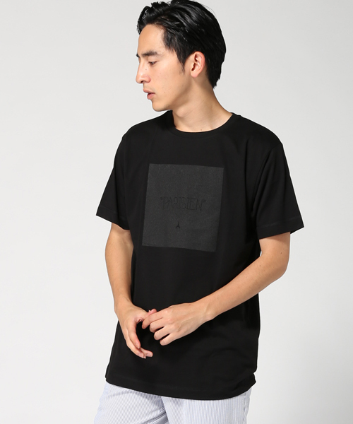 EDIFICE(エディフィス)の「◇CIVISSUM*PSG PARISIENNE(Tシャツ/カットソー・メンズ・ホワイト/ブラック・SMALL/LARGE/MEDIUM)」の1枚目の写真