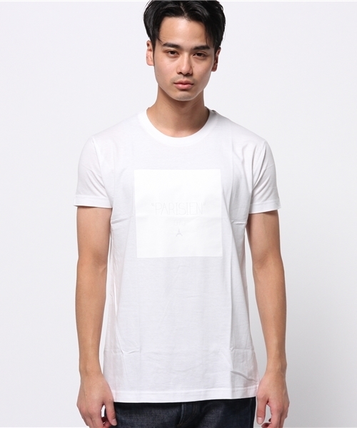 EDIFICE(エディフィス)の「◇CIVISSUM*PSG PARISIENNE(Tシャツ/カットソー・メンズ・ホワイト/ブラック・SMALL/LARGE/MEDIUM)」の3枚目の写真