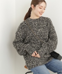 N.(N. Natural Beauty Basic) | ◆ローゲージメランジニット(ニット/セーター)