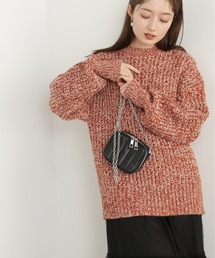 N.（N. Natural Beauty Basic） | ◆ローゲージメランジニット(ニット/セーター)