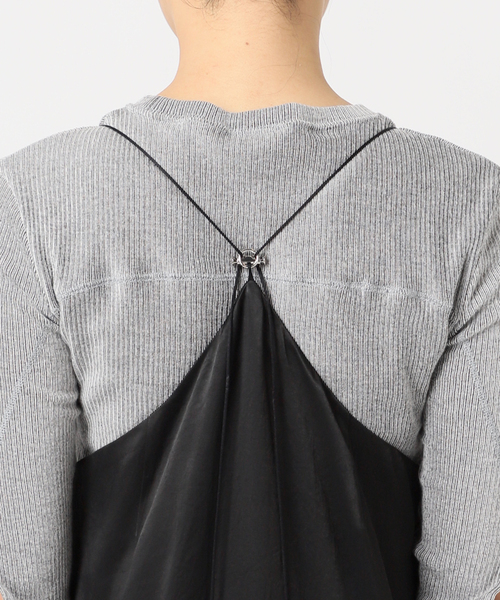 CITYSHOP(シティーショップ)の「SATIN MAXI CAMI DRESS:ワンピース(ワンピース・レディース・ブラック/ホワイト・38/36)」の22枚目の写真