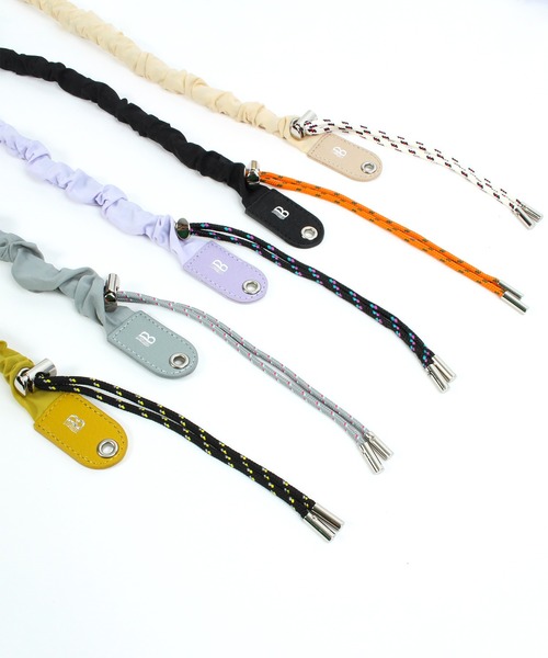 BEAUREヴュレナイロンギャザーモバイルストラップショルダー