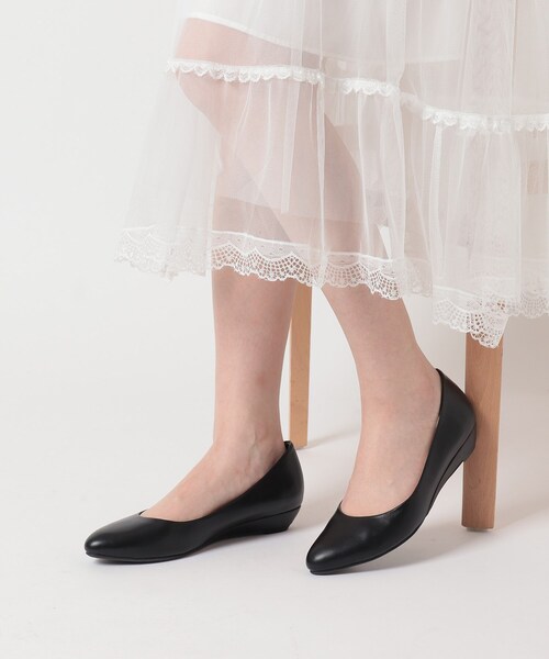 ESPERANZA(エスペランサ)の「らくちんスッキリ♪ローウエッジパンプス 結婚式二次会 パーティー 24SS(パンプス・レディース・ブロンズ/アイボリー/ブラック・22.5cm/23.5cm/24.5cm/23.0cm/24.0cm/25.0cm)」の13枚目の写真
