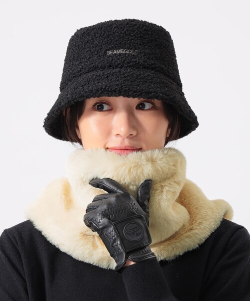 BEAMS GOLF（ビームスゴルフ）の「カールボア ハット（ハット・レディース・オフホワイト/ネイビー/ブラウン/ブラック・ONE SIZE）」の11枚目の写真