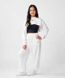 repipi armario（レピピ アルマリオ）の「【repipi armario / レピピアルマリオ】キッズキャミブラ短丈スウェットセット　ダンス　トレーニング（スウェット）」