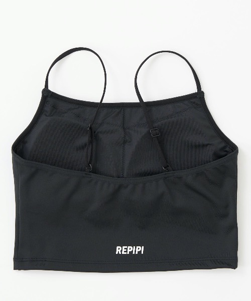 repipi armario（レピピ アルマリオ）の「【repipi armario / レピピアルマリオ】キッズキャミブラ短丈スウェットセット　ダンス　トレーニング（スウェット・キッズ・ホワイト/ブラック/カーキ・140/150/160/170）」の6枚目の写真